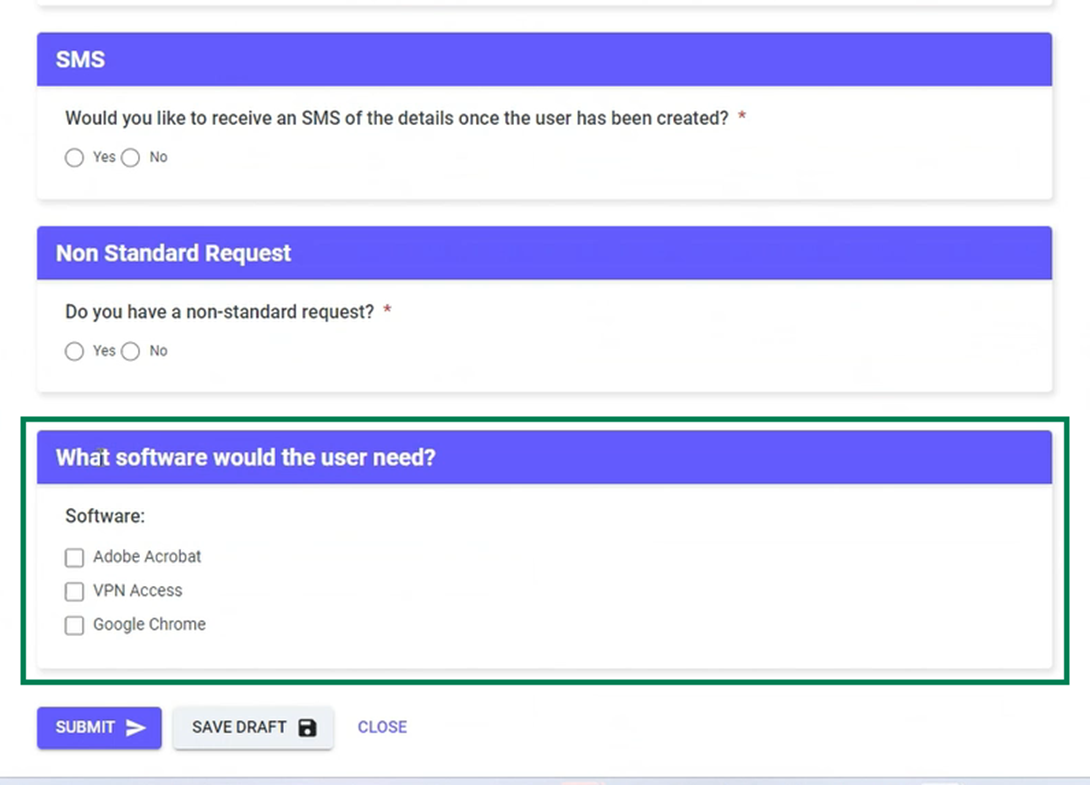 Form in Smartforms